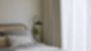 Layered curtain with sheer and heavy drapes