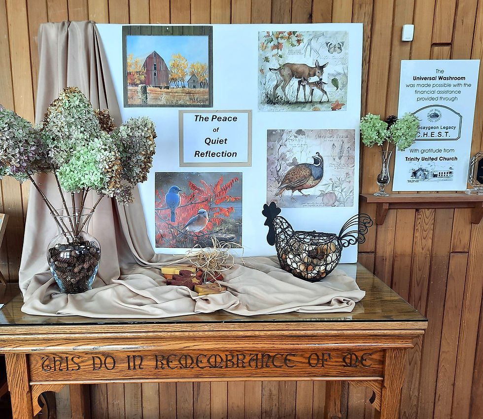 Announcements for the week of November 17, 2025