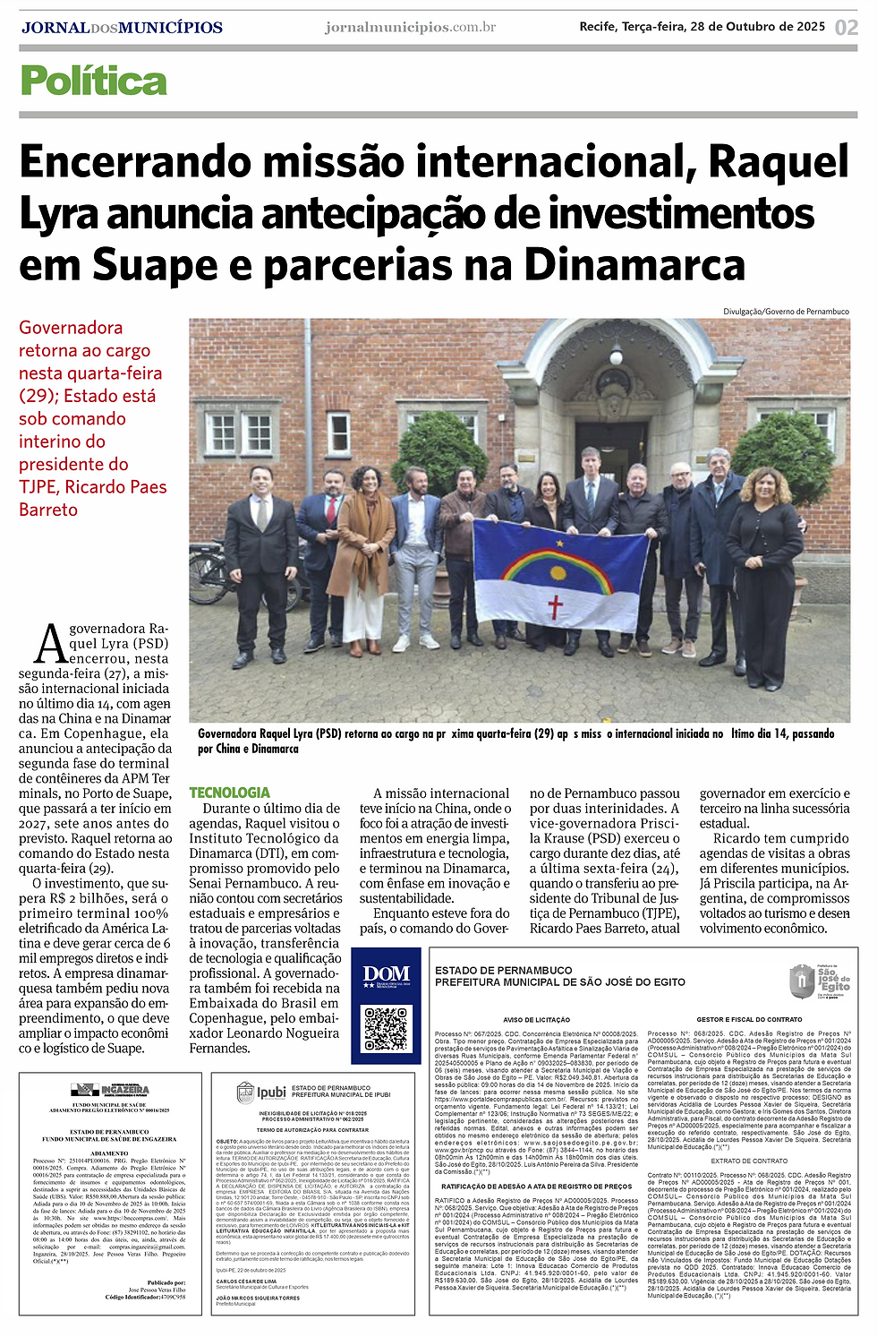 28 de Outubro de 2025