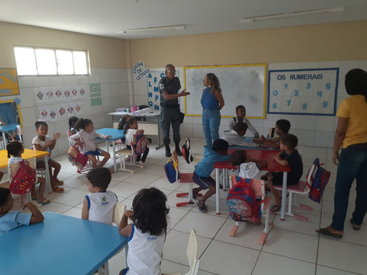 Segurança escolar é tema de palestras para estudantes da rede municipal de ensino