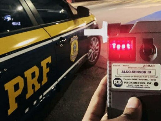 Condutor embriagado causa acidente na BR 407 e acaba preso pela PRF no município de Juazeiro (BA)