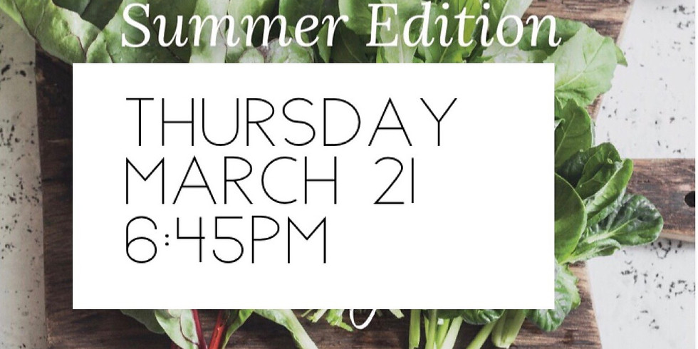 SOLD OUT - The Art of Salad Making 2019 - Thursday PM