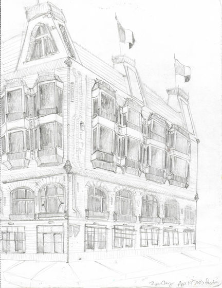 French inspired Building 