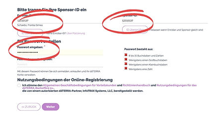 doterra bestellen Schritt 4