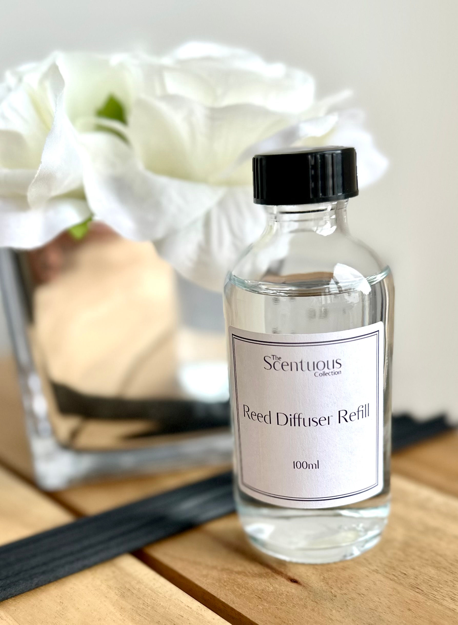 Pink Rose Reed Diffuser Refill& Reeds