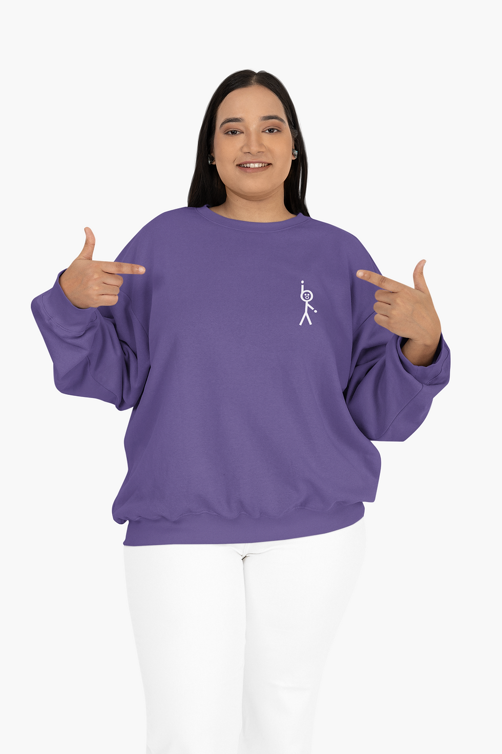 Thumbnail: RecklessLEE  Stick Figure Crewneck Sweatshirt 