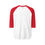 Thumbnail: RecklessLEE Unisex Three-Quarter Sleeve Raglan Shirt, Casual Tee for Sports Fans