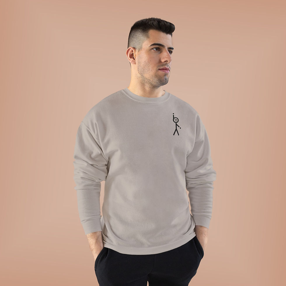 Thumbnail: Recklesslee Stick Figure Crewneck Sweatshirt 