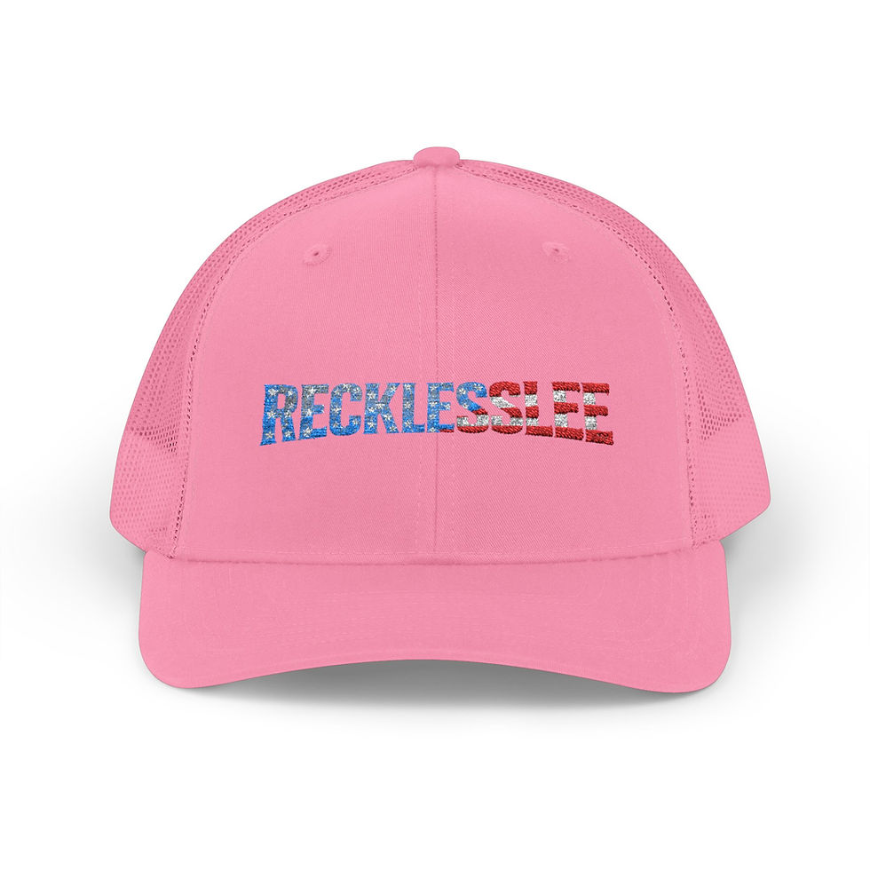 Thumbnail: RecklessLife Trucker Cap — Americana Red & Blue Snapback Hat