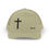 Thumbnail: Cross Embroidered Trucker Cap — Minimal Christian Snapback Hat