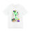 Thumbnail: Mardi Gras Jester Stick Figure T-Shirt – Carnival Mask & Beads Tee