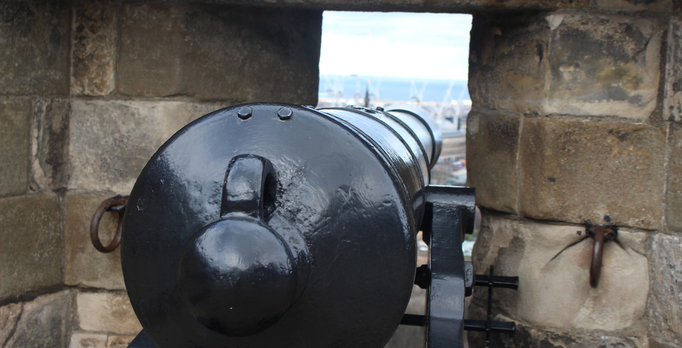 Cannon facing to outskirts