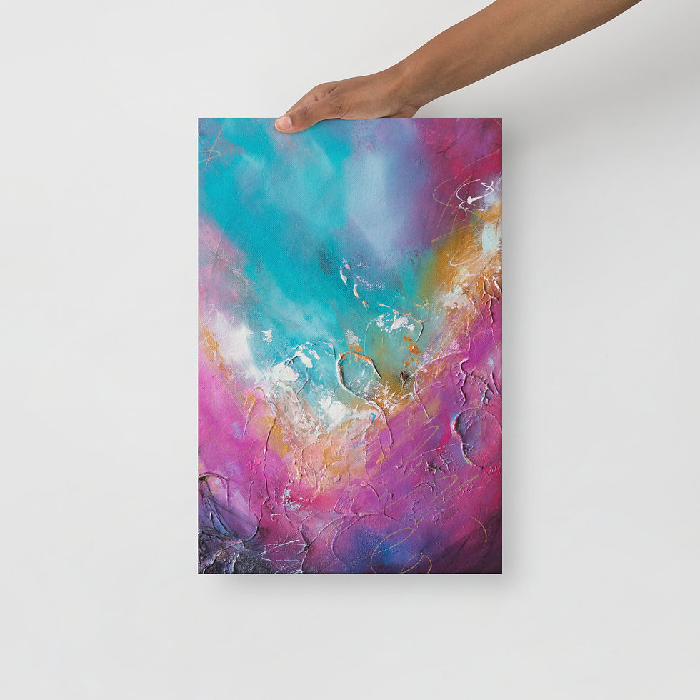 Thumbnail: Joyful Explosion Thin canvas