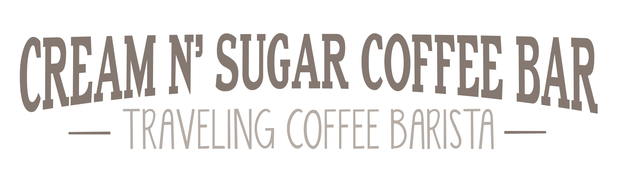 Cream 'n Sugar Coffee Bar Menu Pittsburgh Mobile Barista