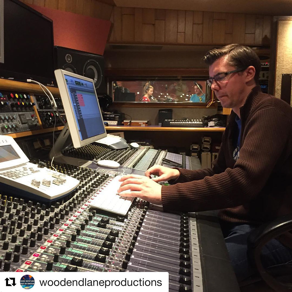 Lloyd at the controls