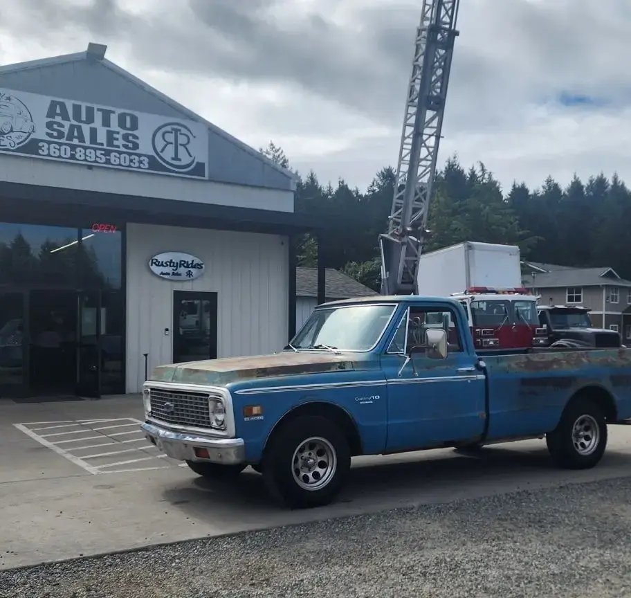 1972 Chevrolet C10 Custom Deluxe long bed pickup truck for sale in Port Orchard, WA