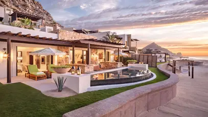Waldorf Astoria Los Cabos Pedregal — luxury cliffside resort bookable with 2 Getaway Travel