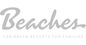Beaches Resorts logo — family-friendly Caribbean resort partner booked through 2 Getaway Travel.