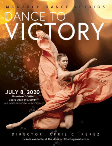 Monarch Dance Studios Harlingen Animated Recital Design Cover Artwork
