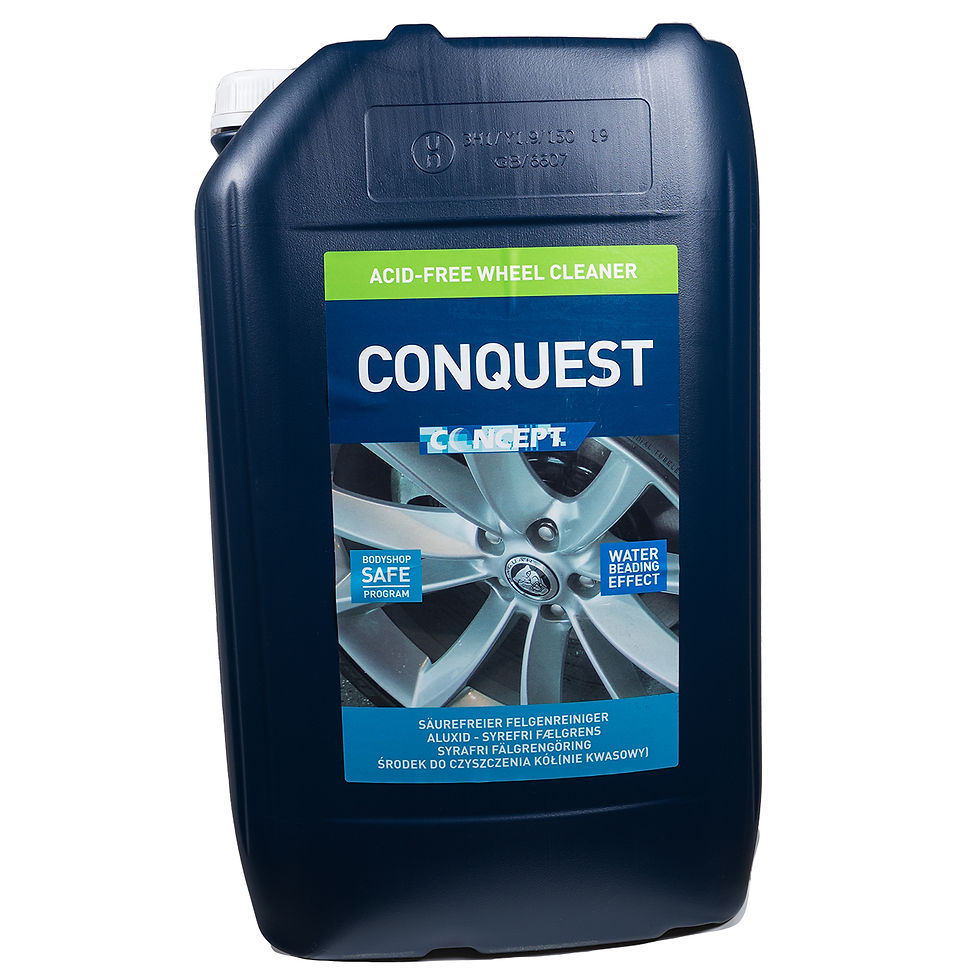 Conquest, högpresterande alkalisk fälgrengöring, 25 Liter.