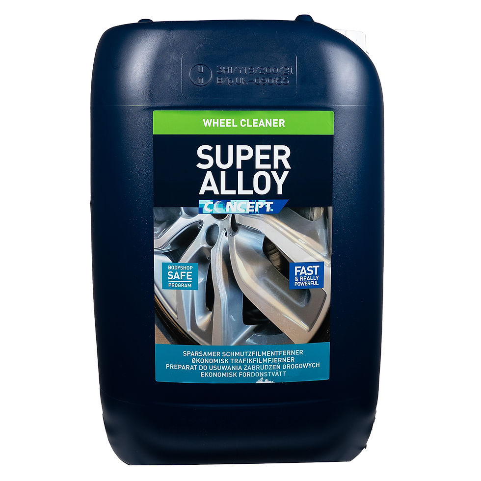 Super Alloy Wheel Cleaner, Syrabaserad fälgrengöring