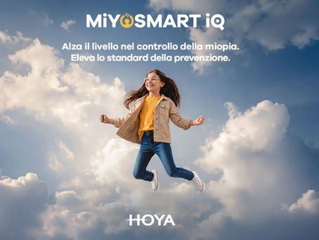 Il passo definitivo per la gestione della miopia: scopri le lenti Hoya MiYosmart IQ.
