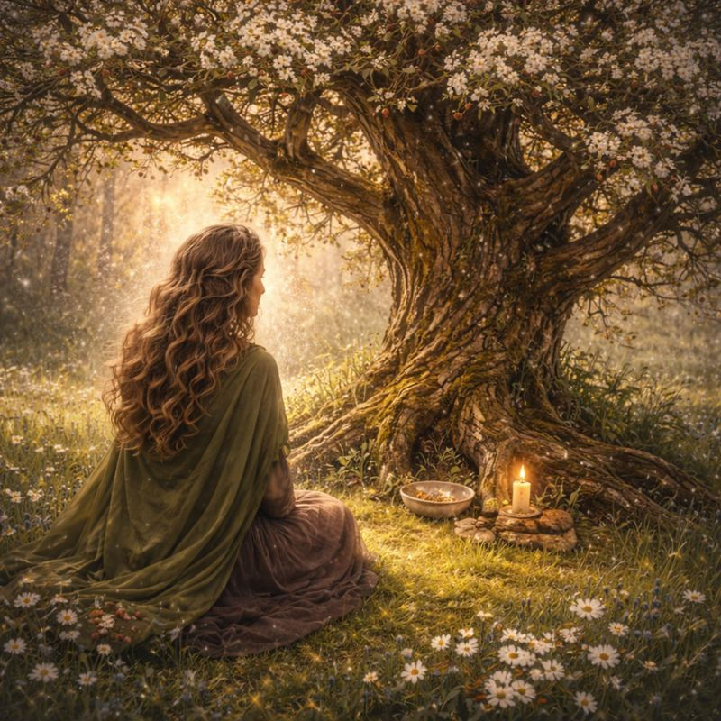 Meeting the Hawthorn Tree