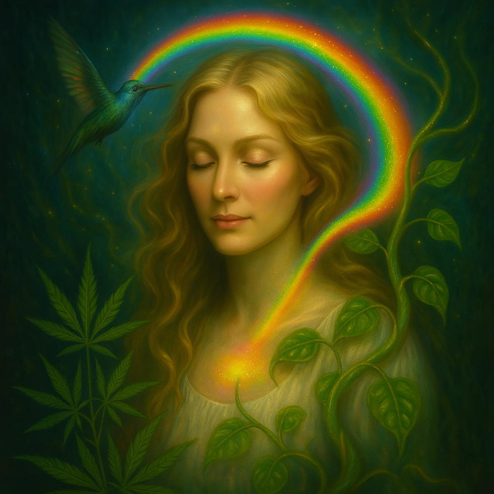 Following the Rainbow Bridge of Medicine from the Heart of the Amazon to the Forests of the Sunshine Coast