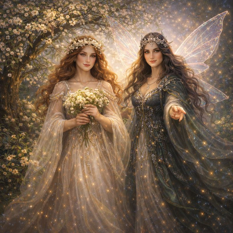The May Queen and the Faerie Queen
