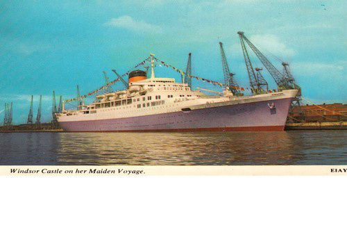 The Windsor Castle - Southampton to South Africa.