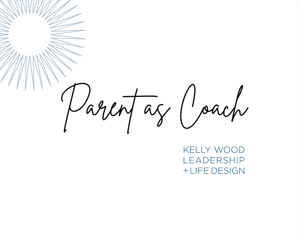 Fall 2023 Parent as Coach Online Course