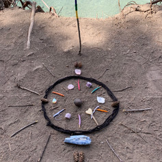 Circle and sticks
