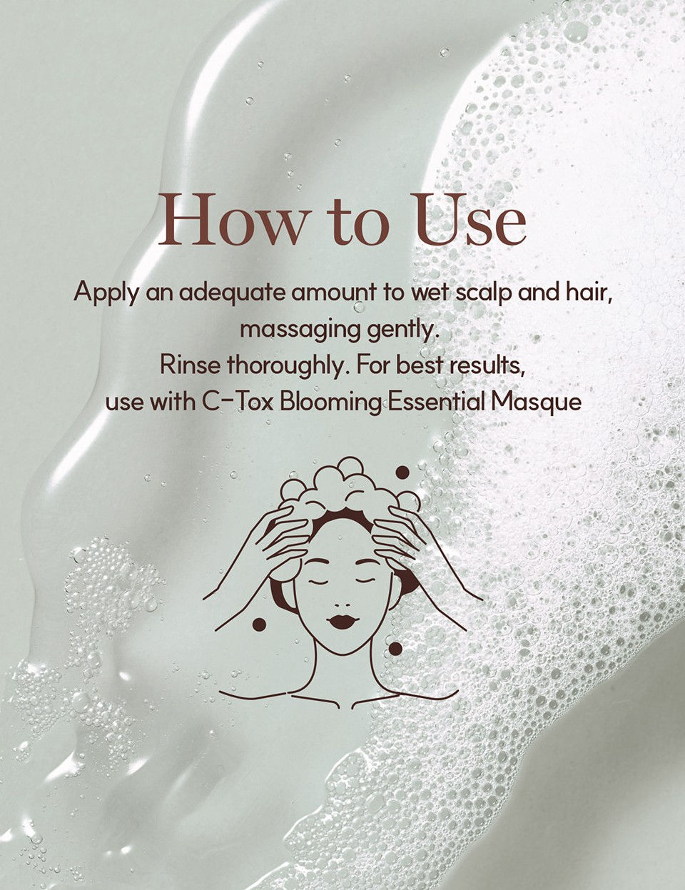 Thumbnail: SALONHANDS C.TOX Blooming Essential Shampoo