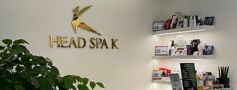 Headspa K spa in korea - front desk