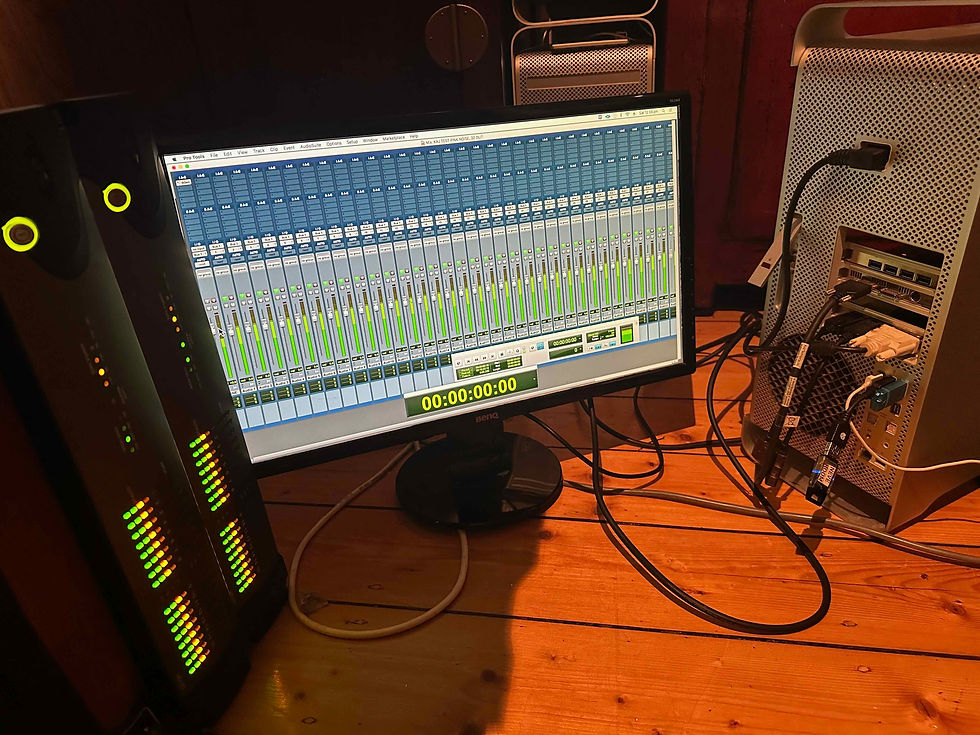 Avid Pro tools set up complete