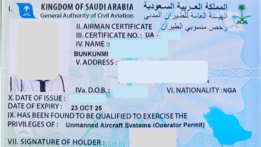 رخصة هيئة الطيران المدني درون (1,200/mo)
GACA drone license (720/mo)
اختبار طيار درون GACA (880/mo)
رخصة طيار درون السعودية (720/mo)