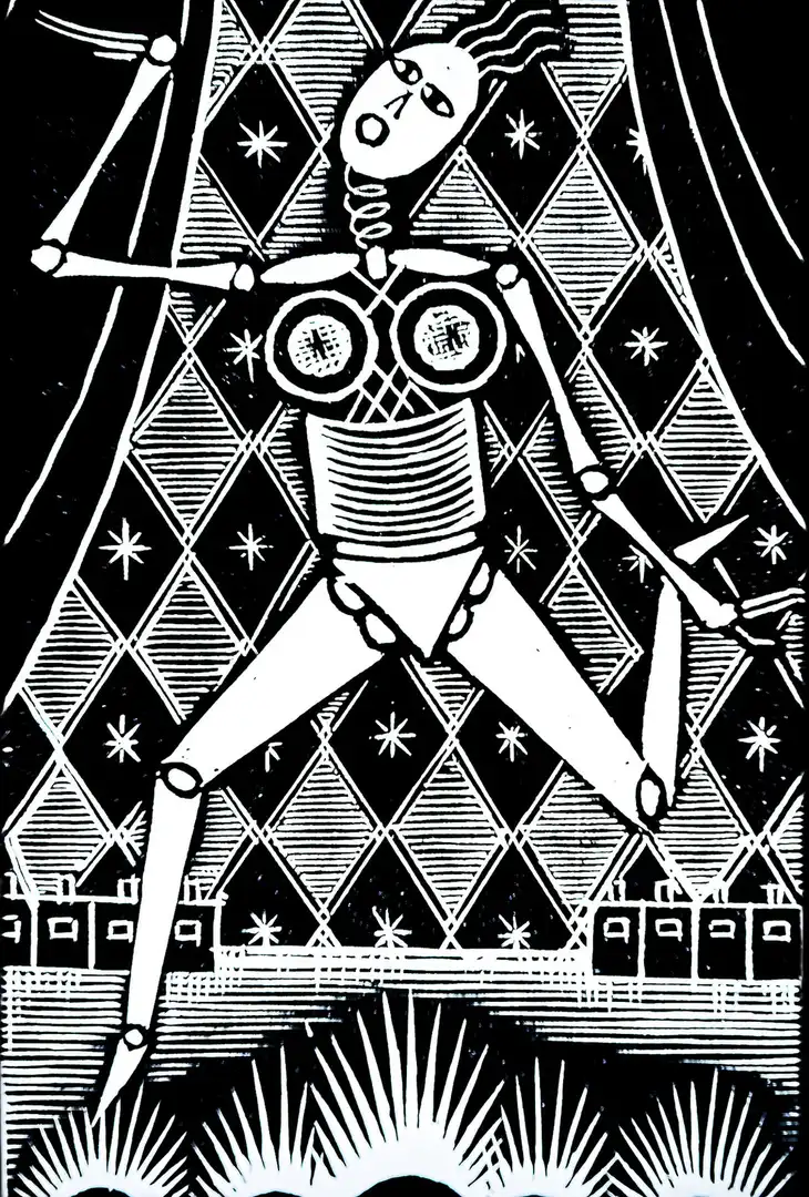 Designreise · Kunst · Schwarz-Weiß-Komposition