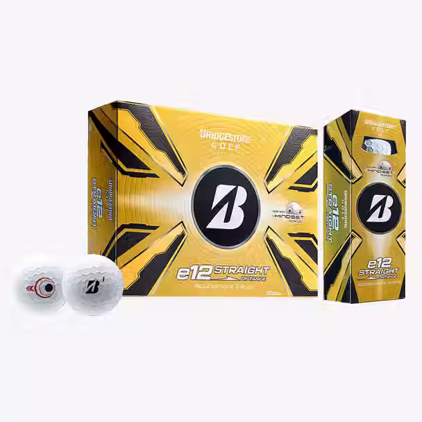 BRIDGESTONE e12 STRAIGHT GOLF BALL