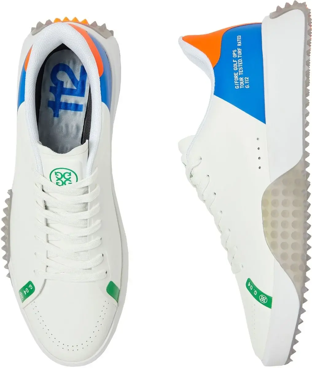 G/FORE(MENS) G.112 PU Leather Colour Block Golf Shoes 2024 - Snow