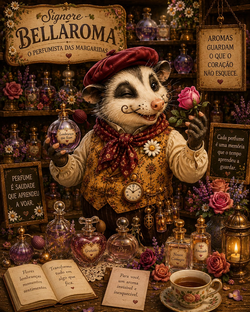 Signore Bellaroma - O Perfumista das Margaridas