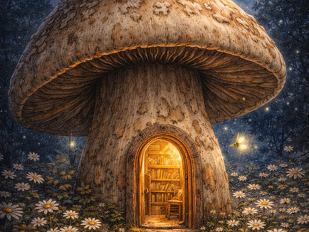 A biblioteca cogumelo