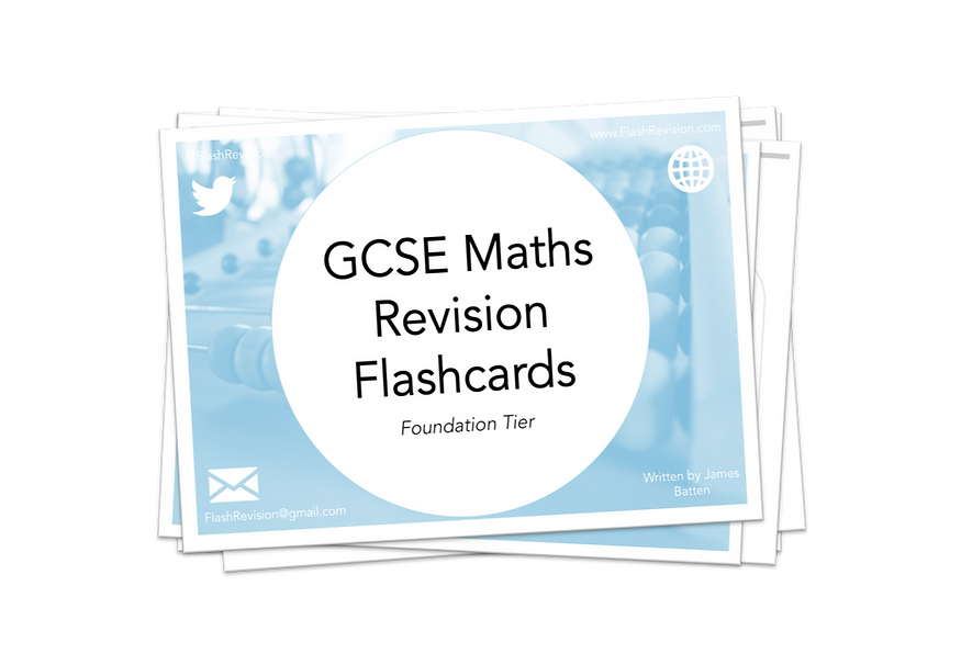 GCSE Maths (Foundation) Revision Flashcards FlashRevision