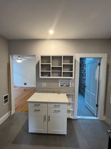 Custom kitchen shelving - Somerville, MA