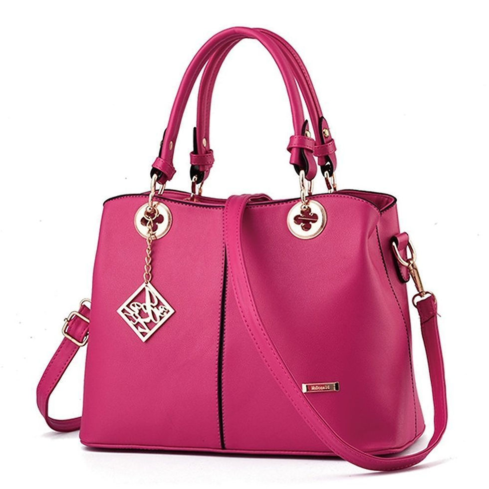 Miniatura: Cartera Grande en Cuero
