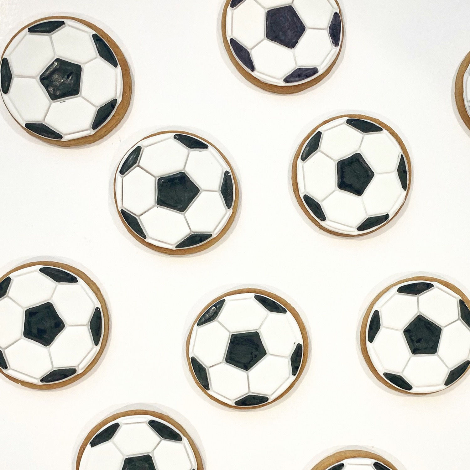 Soccer Ball Cookies - x10