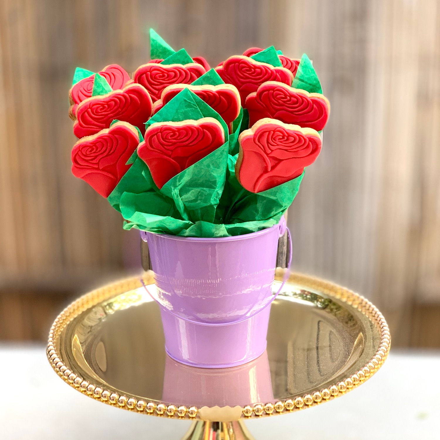 Roses Cookie Bouquet