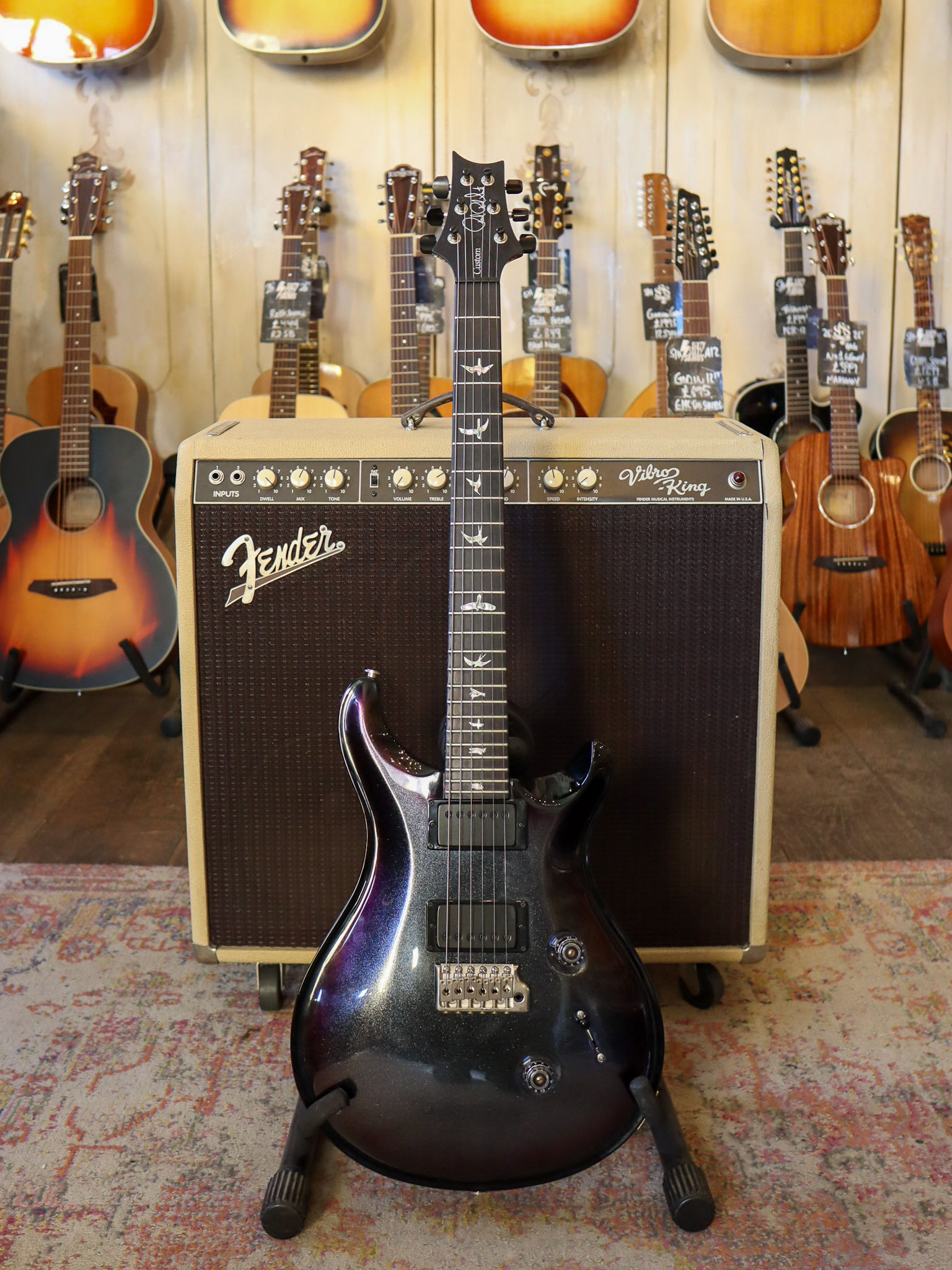 PRS Custom 24 Limited Edition SH 2018 - Deep Purple Sparkle