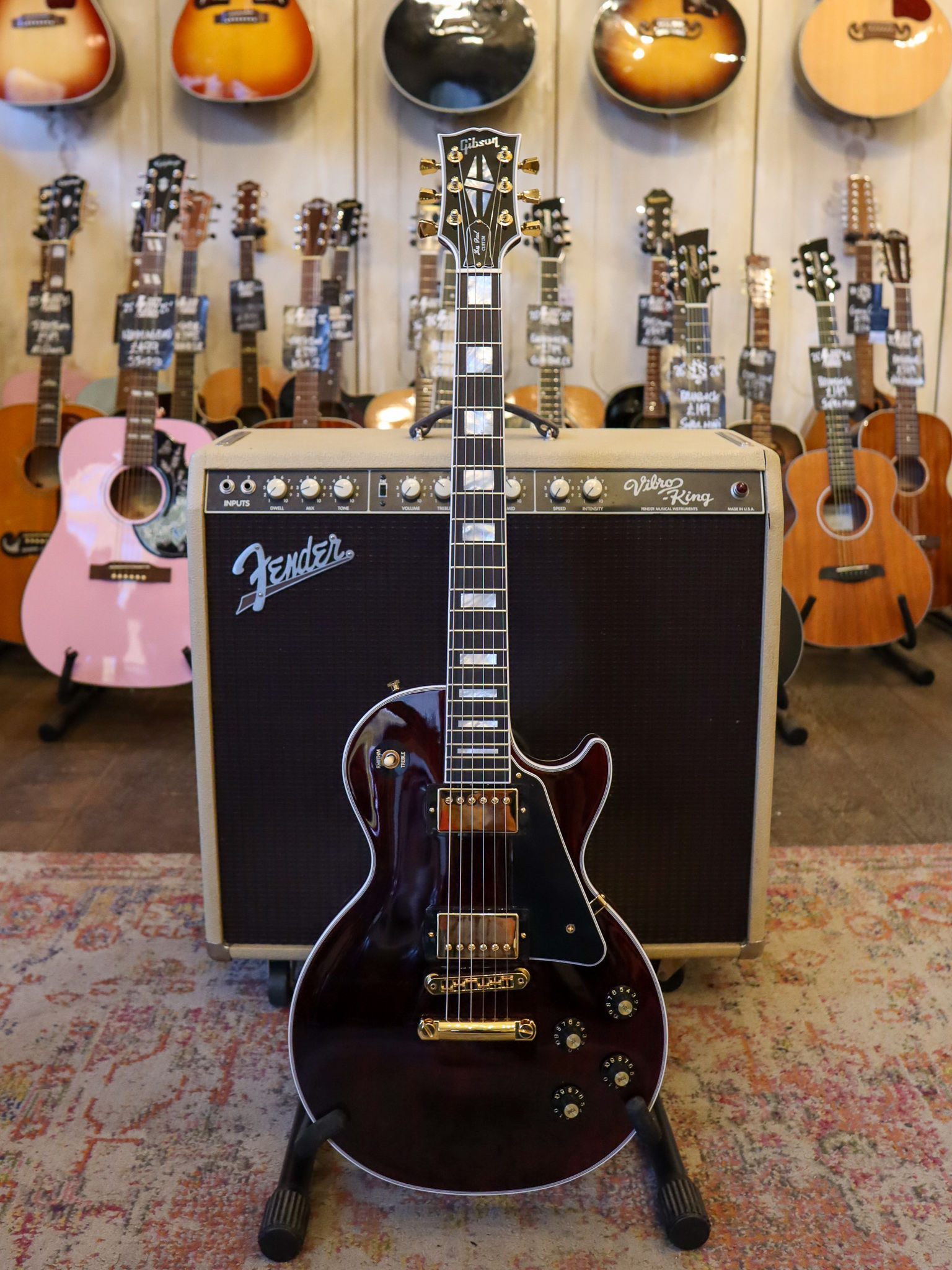 Gibson 70's Les Paul Custom 2025 - Wine Red
