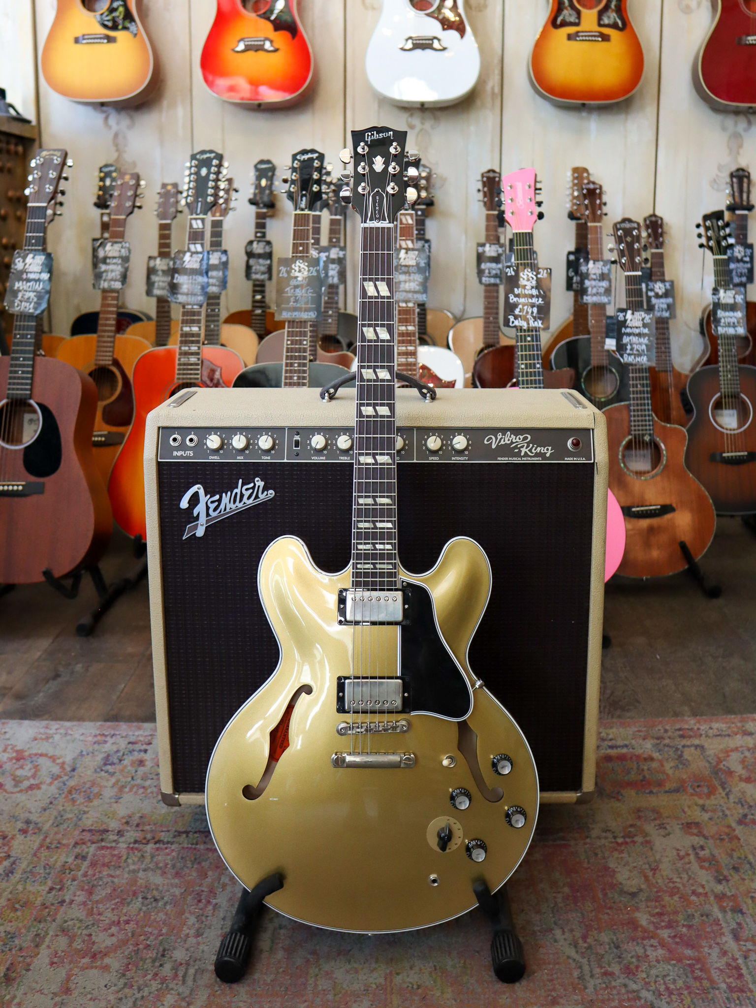 Gibson Custom '61 ES-345 Mono Varitone - Zenith Gold