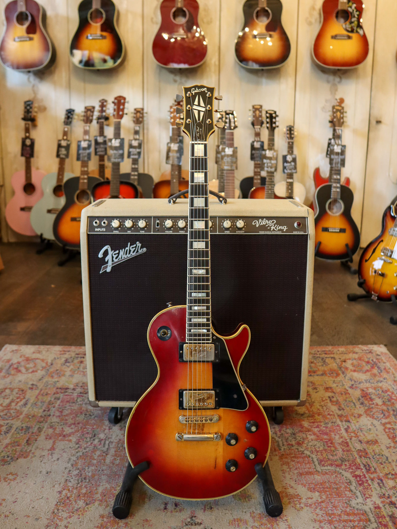 Gibson Les Paul Custom Vintage 1972 - Cherry Sunburst